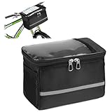 Zyren Fahrradtasche Lenker, wasserdichte Fahrradtasche Vorne, fahrradtasche...
