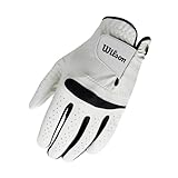 Wilson Feel Plus Herren-Golfhandschuh, Premium-Leder, Verbesserter Grip und...