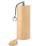 Koshi Klangspiel Wasser, Handbetriebenes Windspiel mit Bambussaiten, Für Yoga...