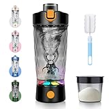 Elektrischer Shaker Protein Shaker Elektrisch mit Pulverfach 650ML, Eiweiß...
