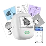 ORGSTA S002 etikettendrucker selbstklebend etikettiergerät Bluetooth 300 DPI...
