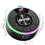 Wasserdichter Bluetooth Duschlautsprecher, 10H Bluetooth-Lautsprecher mit...