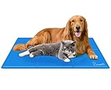 pecute Kühlmatte für Hunde, langlebiger, Upgrade, Oxford-Stoff + PVC, Dicke...