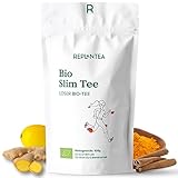 SLIM TEE DETOX BIO 100g (50 Tassen) | Heiß & Eistee zum abnehmen auf Basis von...