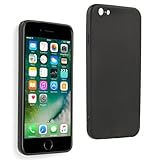 REY Schwarz Silikonhülle TPU für iPhone 6-6S, Handyhülle Premium Kratzfest...