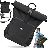 YBAG Daily - 2in1 Nachhaltige Fahrradtasche für Herren & Damen - Geeignet als...
