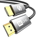 Silkland 8K HDMI 2.1 Kabel, HDMI eARC-Kabel für Soundbar 48Gbps, PS5 HDMI Kabel...