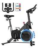 Superun Heimtrainer Fahrrad mit Verstellbarem Magnetwiderstand, Ergometer...
