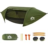 Night Cat Hängematte Zelt mit Moskitonetz wasserdichte Regenfliege Für 1...