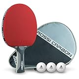 JOOLA Profi Tischtennisschläger Rosskopf Carbon, ITTF zugelassen, für...