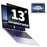 Dabernur Blickschutzfolie kompatibel mit 13,3 Zoll, Abnehmbarer 16:9...
