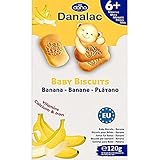 Danalac Babykekse Banane, 120 g Snacks und Nahrung für Kleinkinder ab 6 Monaten...