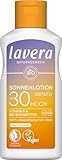 lavera Sonnenlotion Sensitiv LSF 30 - Sonnencreme ohne chemische UV-Filter -...