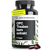 natural elements OPC Traubenkernextrakt - 240 hochdosierte Kapseln für 8 Monate...