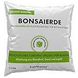 Kalapanta Bonsaierde 2L - Professionelle Mischung aus Blondtorf, Sand, Lapilli |...