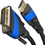 KabelDirekt – HDMI DVI Adapter Kabel mit A.I.S. Schirmung gegen Störsignale...