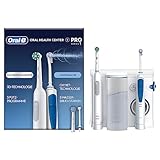 Oral-B Oral Health Center Munddusche mit Oxyjet-Technologie für Zahnreinigung,...