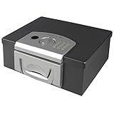 HMF 1006-02 Dokumentenbox mit Elektronikschloss | 32,5 x 25,5 x 12,5 cm | DIN A4...