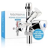Bächlein Universal Messing, Kombi-Eckventil selbstdichtend,...