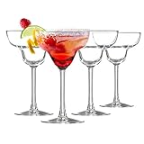alpina Margarita Cocktailgläser, 4er-Set, 250 ml, Mocktail-Party, Frozen...