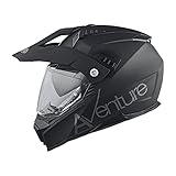 MTR SX-1 Evo Integral- & Crosshelm, ECE 22.06 Geprüfter Motorradhelm, Getönte...