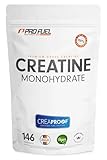 CREAPROOF® Creatin Monohydrat 500g - Kreatin-Monohydrat mit höchster Reinheit,...