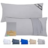 Terra Beds Kissenbezug 40 x 80 (Set mit 2) - 100% Baumwolle Jersey 160 g/m²,...
