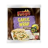 Fuego - Tortillas Garlic | Wrap aus Weizenmehl mit Knoblauch | Ideale Basis für...