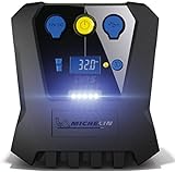 MICHELIN Digitaler Luftkompressor 12V fürs Auto | Programmierbar, Kompakt und...