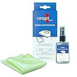 ceragol ultra Bügeleisenreiniger - Reinigungs-Spray für alle Bügel-Sohlen,...