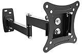 RICOO Monitor Halterung Wandhalterung Schwenkbar Bildschirmhalterung...