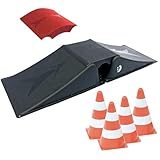 BEST SPORTING Rampen-Set für Skateboard/BMX-Rad/Skater & RC Cars I 3-teilige...