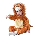 Doladola Unisex Baby Frühling Herbst Tier Strampler Baby Jungen Mädchen...