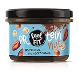 Feel fit Protein nut Kakao-Haselnuss-Aufstrich, ohne Zuckerzusatz, ohne Palmöl,...