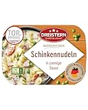 DREISTERN Schinkennudeln 280g I Mit Gemüse in Sauce I Herzhaftes Fertiggericht...