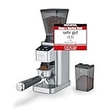 CASO BaristaChef Inox - elektrische Kaffeemühle, Testurteil: Sehr Gut,...