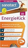 sanotact EnergieKick (20 Kapseln) • Energie Kapseln als Energie Booster •...