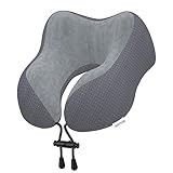 Yomisee Nackenkissen Flugzeug, Reisekissen Auto aus Memory Foam mit samtweichem...