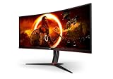 AOC Gaming CU34G2XP - 34 Zoll WQHD Curved Monitor, 180 Hz, FreeSync Prem.,...