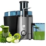 Panana Zentrifugal-Entsafter mit 3' Extra Weitem Einfüllschacht, 1000W...