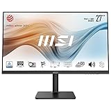 MSI Modern MD271QPDE 27 Zoll Business Monitor, WQHD (2560x1440), 75 Hz, IPS...