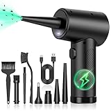 Elektrische Staubgebläse Druckluftspray für PC Reinigungsset, 91000 U/min...