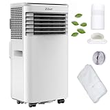 Mobile Klimaanlage 9.000 BTU mit Abluftschlauch & Fensterabdichtung Klimaanlage...