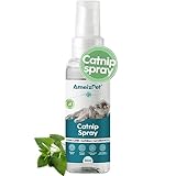 AmeizPet Katzenminze-Spray für Katzen, Katzenkratzspray-Nebel, Transparentes...