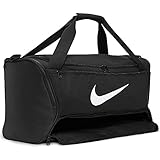 Nike, Brasilia 9.5, Durchschnittliche Trainingsbeutel, Schwarz/Schwarz/Weiß,...