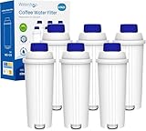 Waterdrop Filterkartuschen, Ersatz für De'Longhi® Wasserfilter DLSC002,...
