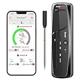 ThermoPro TempSpike Fleischthermometer Kabellos Grillthermometer Bluetooth IP67...