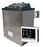 Chillroi® Saunaofen mit Steuerung inkl. Heizsteine 3,6kW, 4,5kW oder 9kW (4,5kW...