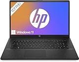 HP Laptop mit 17,3' FHD Display, AMD Ryzen 5 7520U, 8GB DDR5 RAM, 512 GB SSD,...