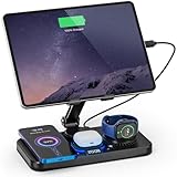 Padwa Lifestyle Tablet Ständer mit kabelloser Ladefunktion, iPad Halterung für...
